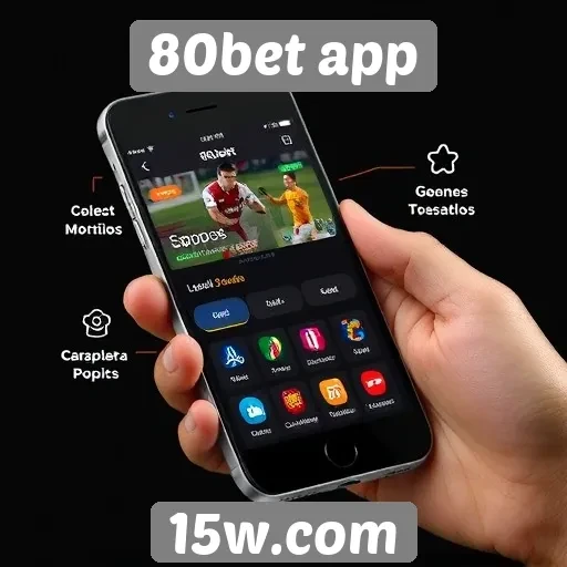 Visão geral das funcionalidades do 80bet app