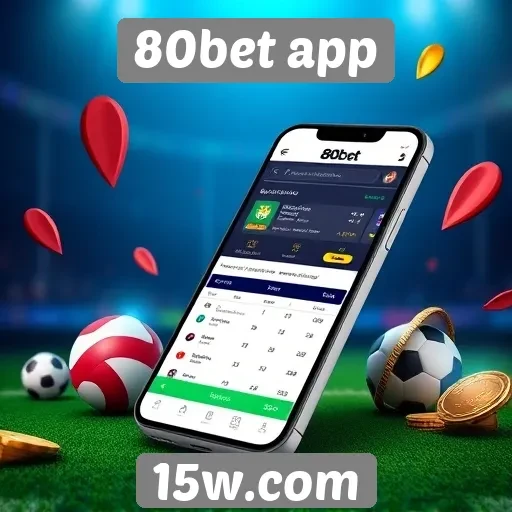Promoções e bônus disponíveis no 80bet app