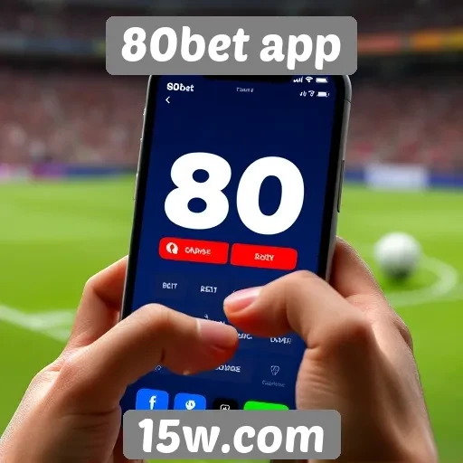 Experiência do usuário no 80bet app