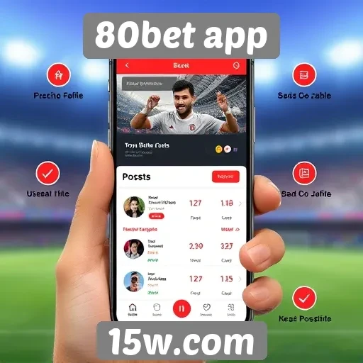 Análise da experiência do usuário no 80bet app