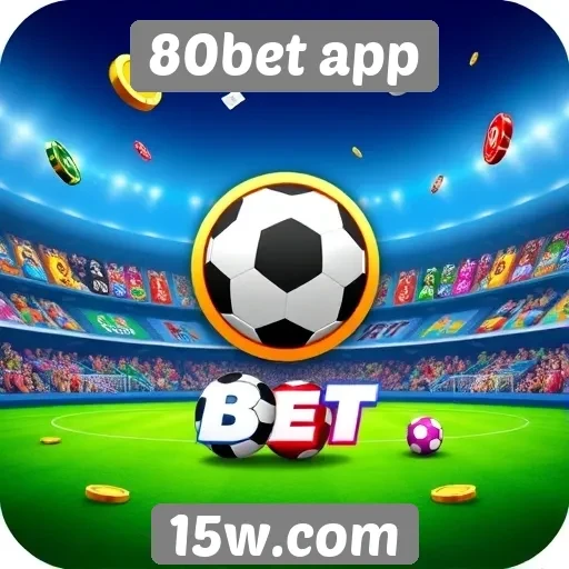 Variedade de jogos disponíveis no 80bet app